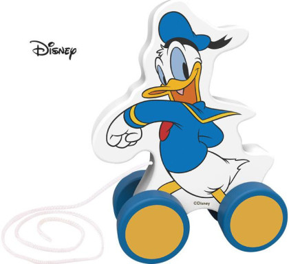 Disney Dřevěný tahací Kačer Donald