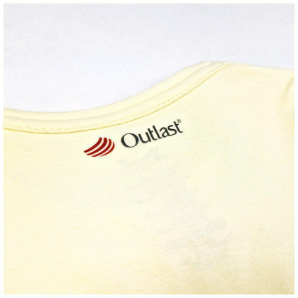 Tričko tenké KR UV 50+ Outlast® Sv. žlutá