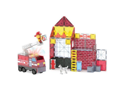 Magnetická stavebnice Fire Station 50 dílů