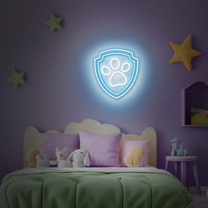 Dekorativní LED neon Tlapková patrola - Tlapka