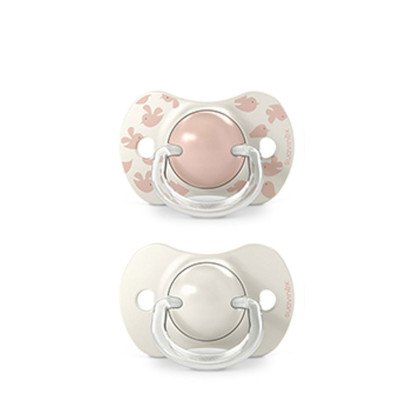 Dudlík SX Pro fyziologický Birdies 6/18 m 2 ks Suavinex