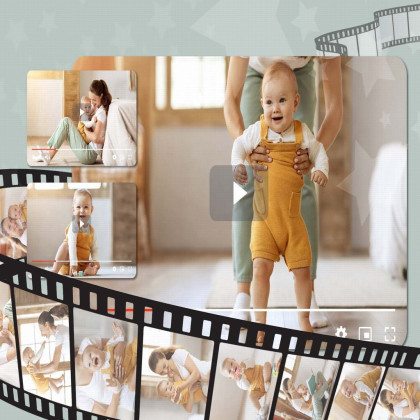 Chůvička dětská camera IP-WiFi Orso Neno