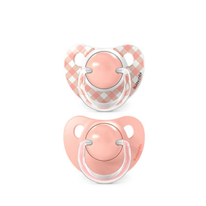 Dudlík anatomický silikon 0/6 m 2 ks Wild & Free Suavinex