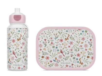 Svačinový set (láhev 400 ml+box) Little Dutch