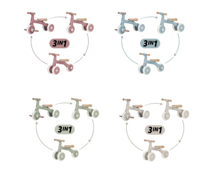 Tříkolka multifunkční 3 v 1 Bingo Petite & Mars