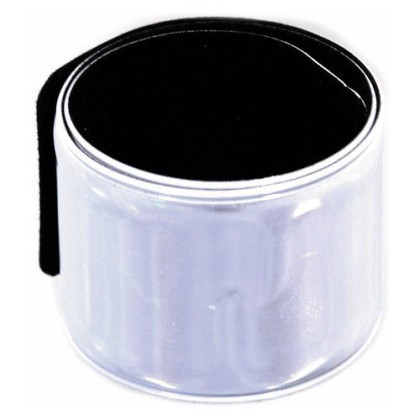 Reflexní samonavíjecí pásek Roller stříbrný 30 cm