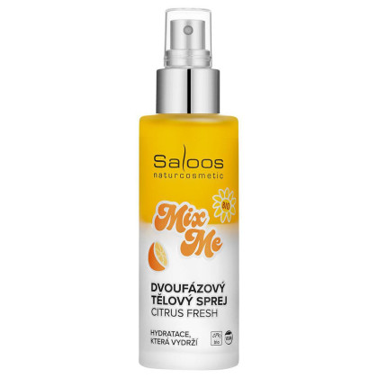 Dvoufázový tělový sprej Citrus Fresh 100 ml Saloos