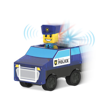 Magnetická stavebnice Police Station 35 dílů