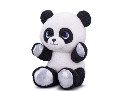 Panda plyšová 24 cm sedící 0 m+