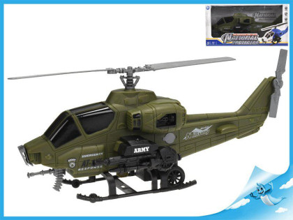 Vojenská helikoptéra 36 cm na setrvačník
