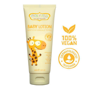 Nejšetrnější tělové mléko Jack N´Jill pro miminka už od narození