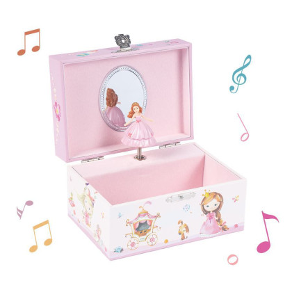 Hudební hrací šperkovnice - Princezna Plejo