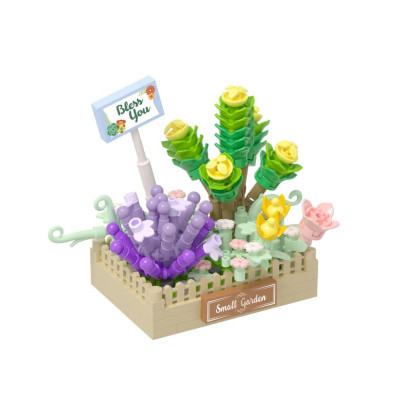 Stavebnice mini Květinové aranžmá sukulentů 232 dílků Koco