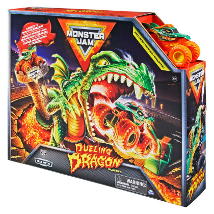 Hrací set Dueling Dragon 1:64 MONSTER JAM 