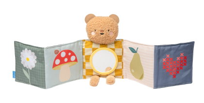 Medvídek plyšový s knížkou Snuggle Bear Taf Toys