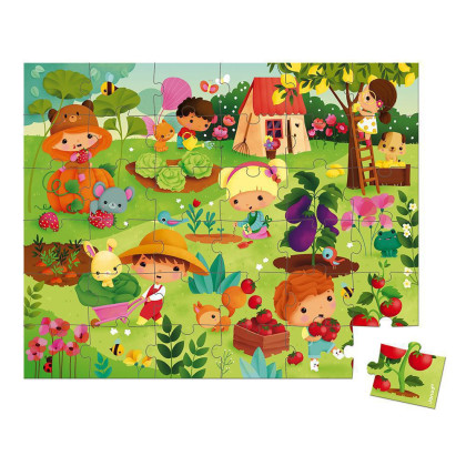Puzzle Zahrada 36 ks Janod