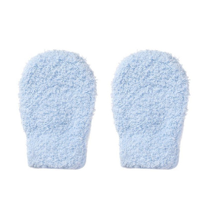 Zimní rukavičky wellsoft se šňůrkou 0 - 9 měsíců