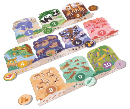 Véééliké puzzle loto Výlet do ZOO KukiKuk