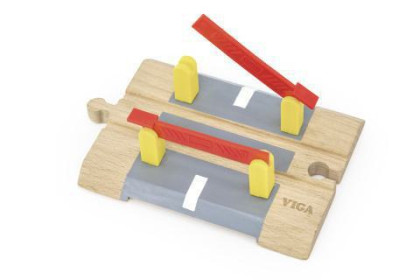 Dřevěný přejezd baterie