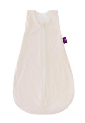 Spací pytel GOTS Liebmich Blätter Träumeland Beige