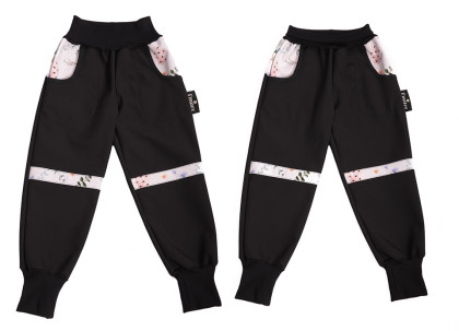 Dětské Soft kalhoty Forest Blossom Emitex