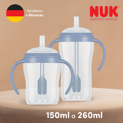 Lahvička na učení Perfect Match s brčkem 150 ml Nuk