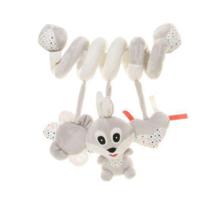 Plyšová spirála Králík 