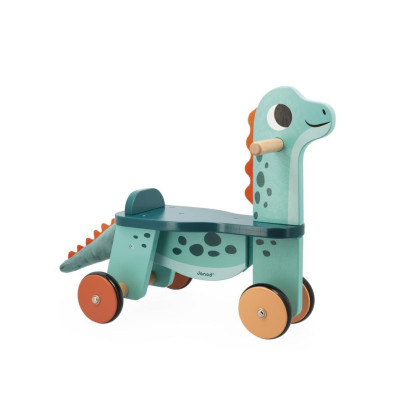 Dřevěné odrážedlo Portosaurus Dino Janod