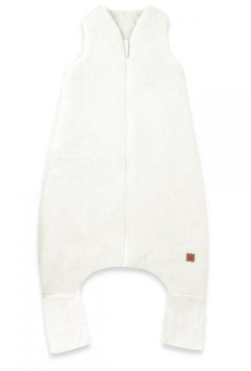 Mušelínový spací vak se zahrnovacími nohavičkami - smetanový Baby Nellys