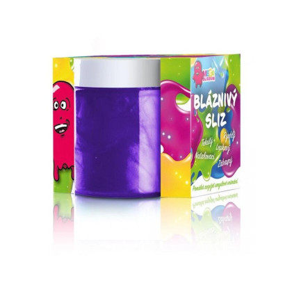 Bláznivý sliz - fialový s perletí