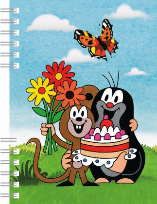 Zápisník A6 s kroužkovou vazbou Krtek 4