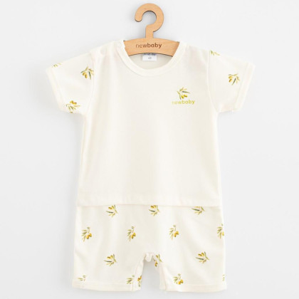 Kojenecký letní overal z organické bavlny New Baby Olivy