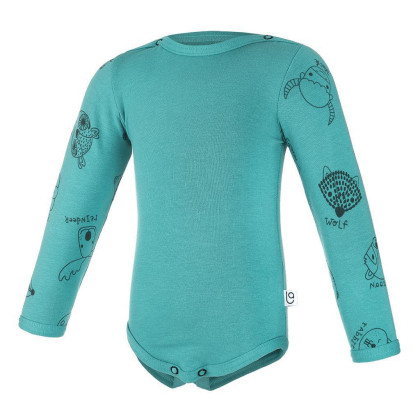 Body smyk TISK Outlast® Tm.tyrkys/tm.tyrkys zvířátka