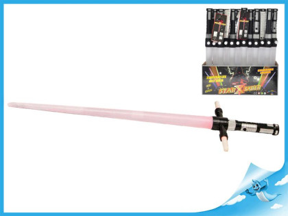 Laserový meč skládací 86cm na baterie se světlem a zvukem