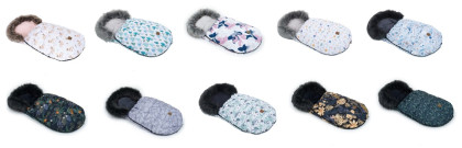 Zimní fusak Lux s kožešinkou 50 x 100 cm Mamo Tato