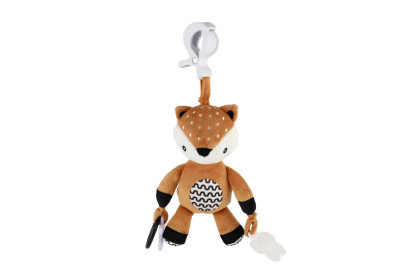 Chrastítko plyš 30 cm závěs na postýlku/kočárek 0 m+ babyted