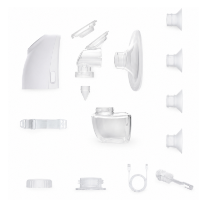 Odsávačka mateřského mléka elektrická handsfree Gaia Duo Petite & Mars