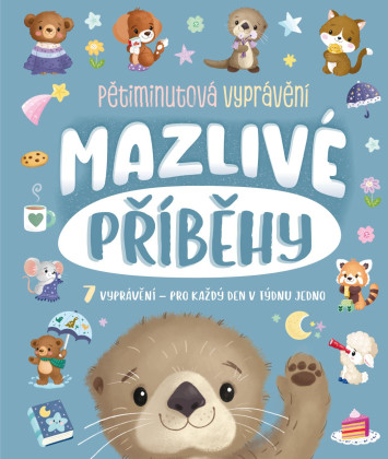 Knížka Mazlivé příběhy 19,5 x 23 x 1,5 cm