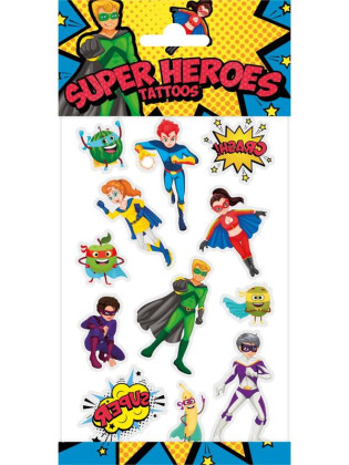 Tetování Super hrdinové