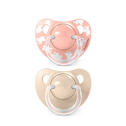 Dudlík anatomický silikon Wild & Free 6-18 m 2 ks Suavinex