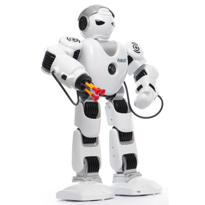 Robot RC FOBOS Bojovník chodící na baterie a USB připojení