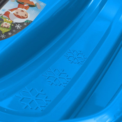 Plastové boby s opěradlem a brzdami Baby Mix Speed bob