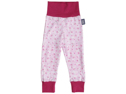 Kalhoty s protiskluzem bavlna zajíc růžový