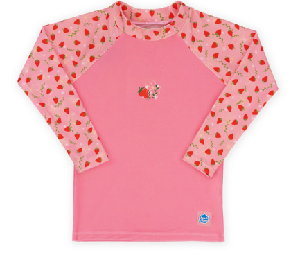 UV tričko s dlouhým rukávem do vody Strawberry Field