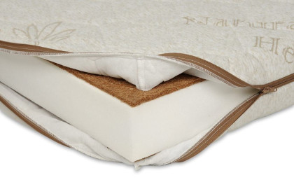 Matrace Coco Hemp 120 x 60 x 12 cm Babymatex