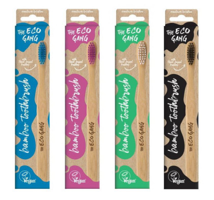 Bambusový zubní kartáček The Eco gang Sensitive