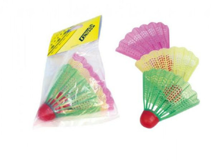 Badmintonové míčky/košíčky plast 3ks