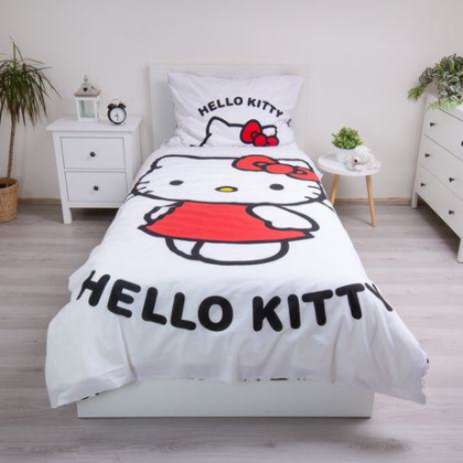 Povlečení Hello Kitty 140 x 200, 70 x 90 cm Jerry Fabrics