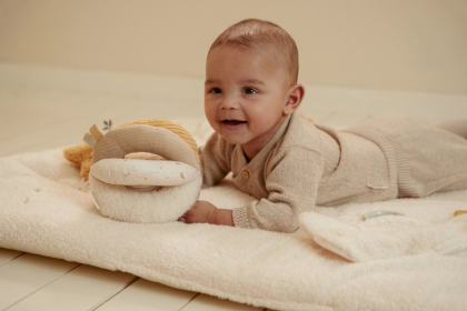 Míček textilní Newborn Naturals Little Dutch