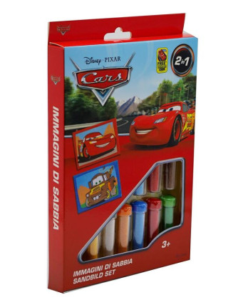 Pískování obrázků 2v1 Cars